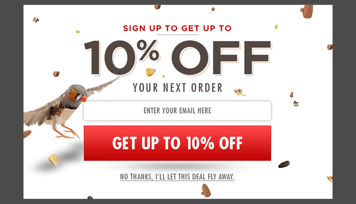 Exit-intent-popup