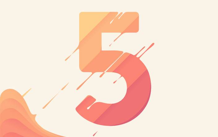 5