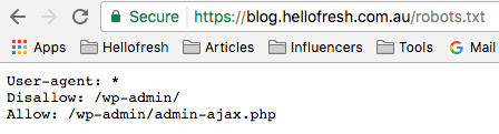 Blog Robots.txt