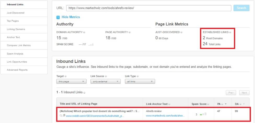 Martech Wiz Moz Open Explorer
