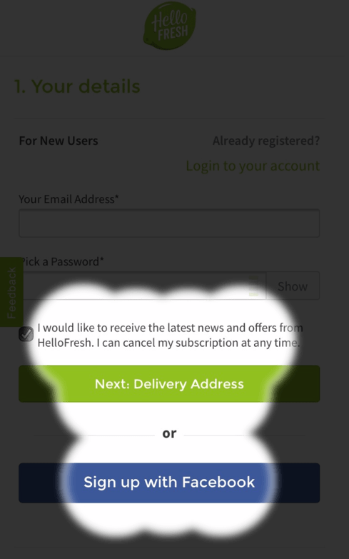 Mobile Checkout Attention Map