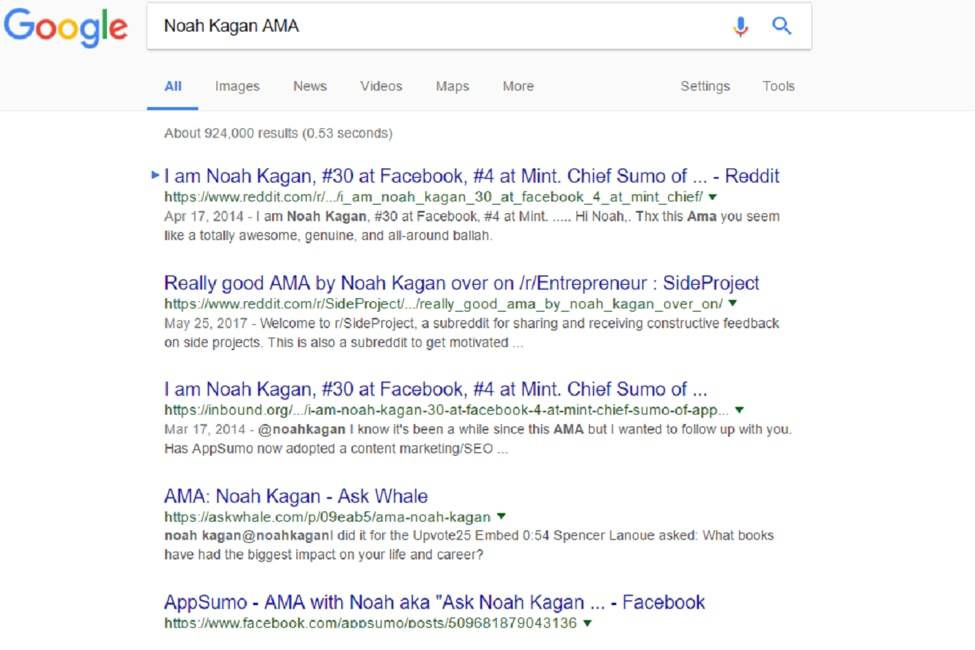Noah Kagan AMA