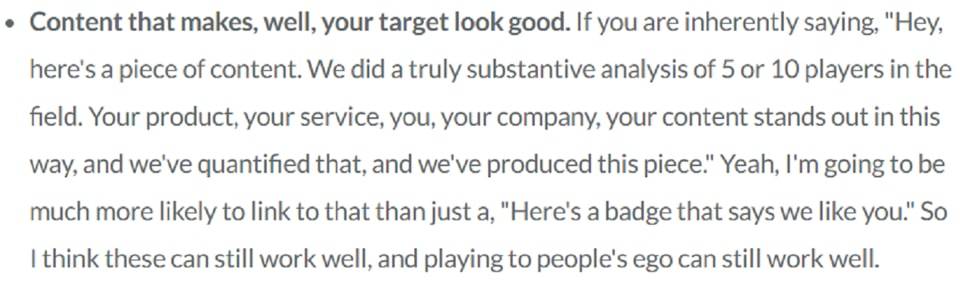 Rand Fishkin Link Building Quote
