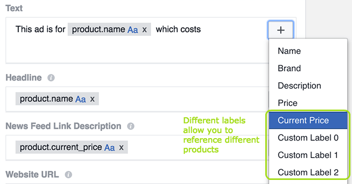 dynamic ads template
