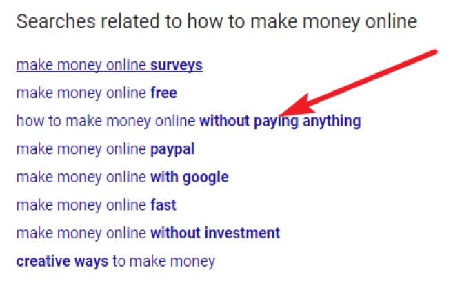 google related search