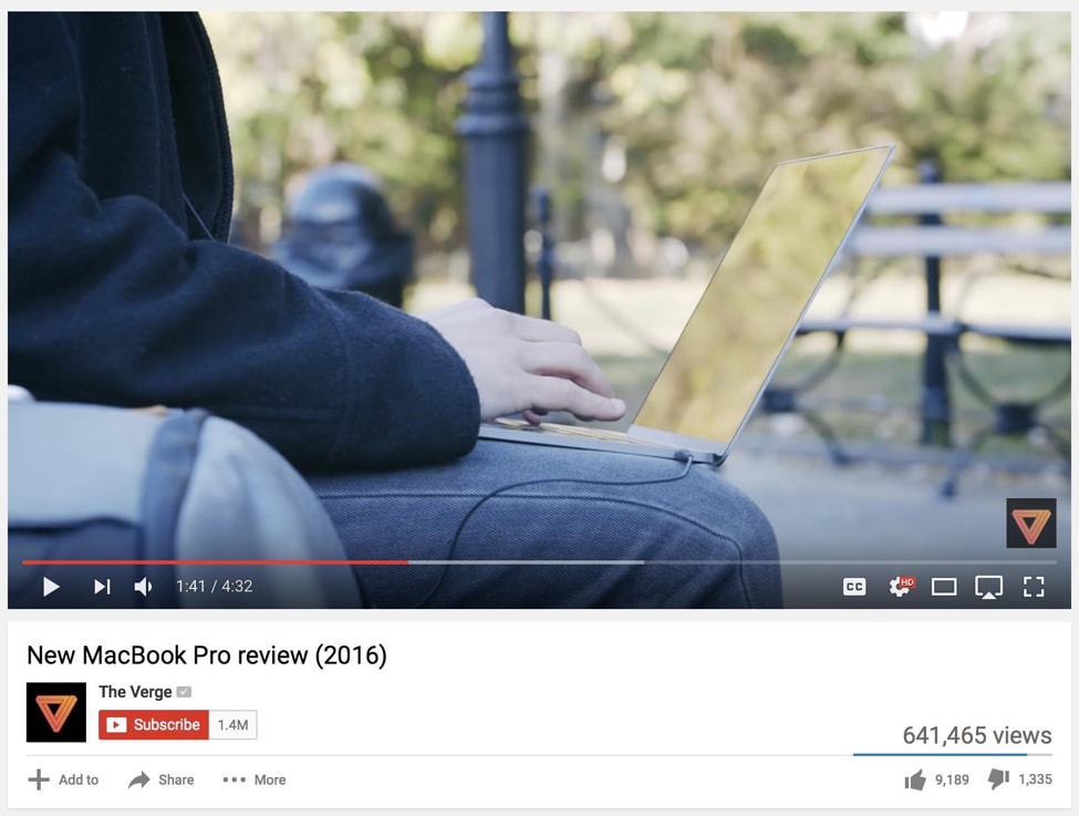 the verge youtube reviews