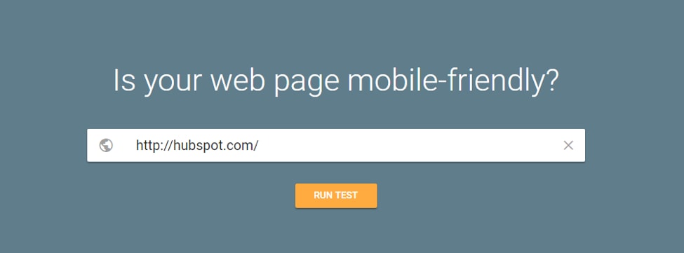 web page mobile friendly