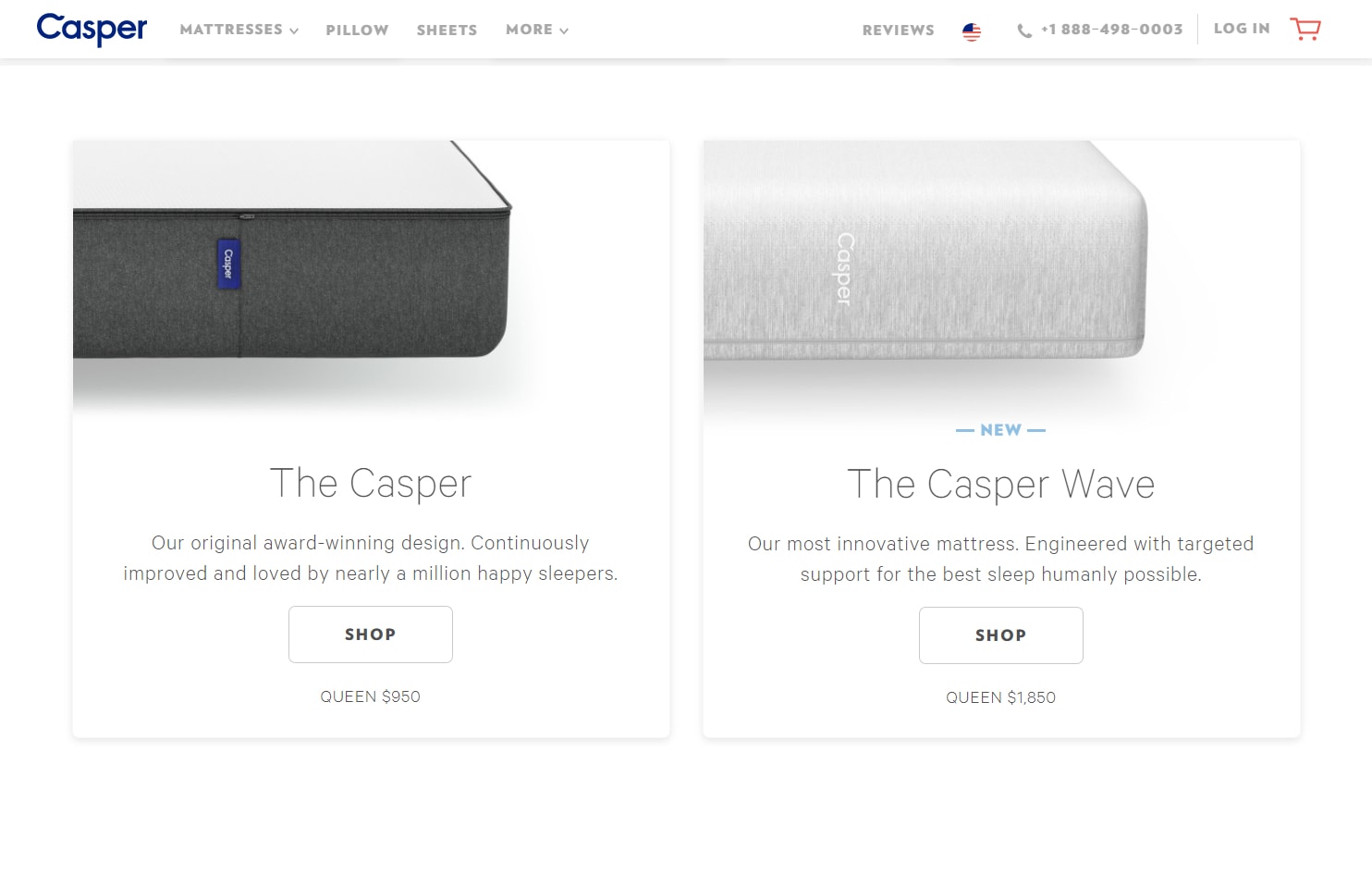 product page