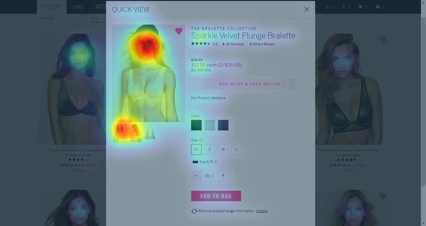 55-product heatmap